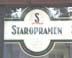 Staropramen - loga, pruhy a dal.. po cel Praze